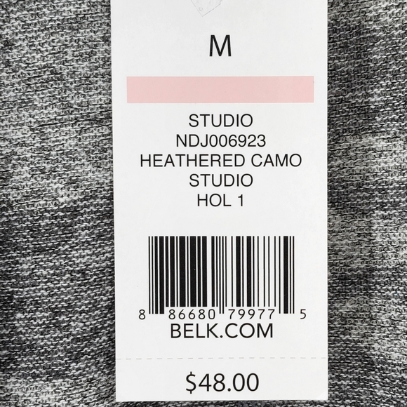 New Directions Studio Women's Camo Open Front Cardigan - M - Picture 7 of 7